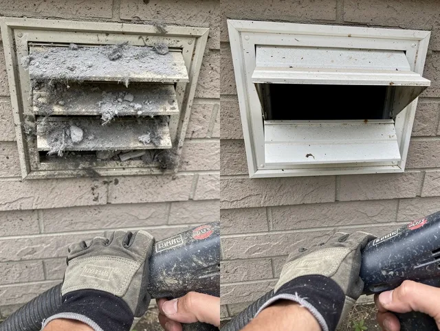 Professional dryer exhaust vent cleaning by Winchester Dryer Vent Cleaning in Winchester
