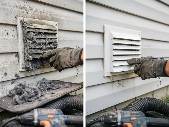 Residential dryer vent cleaning by Winchester Dryer Vent Cleaning in Winchester